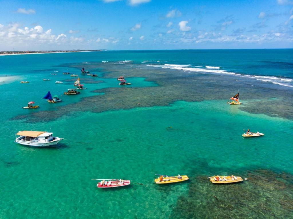 Resort Em Porto De Galinhas - Terreo Com 03 Quartos Com Suite Top- Condominio Palm Village Acqua 外观 照片
