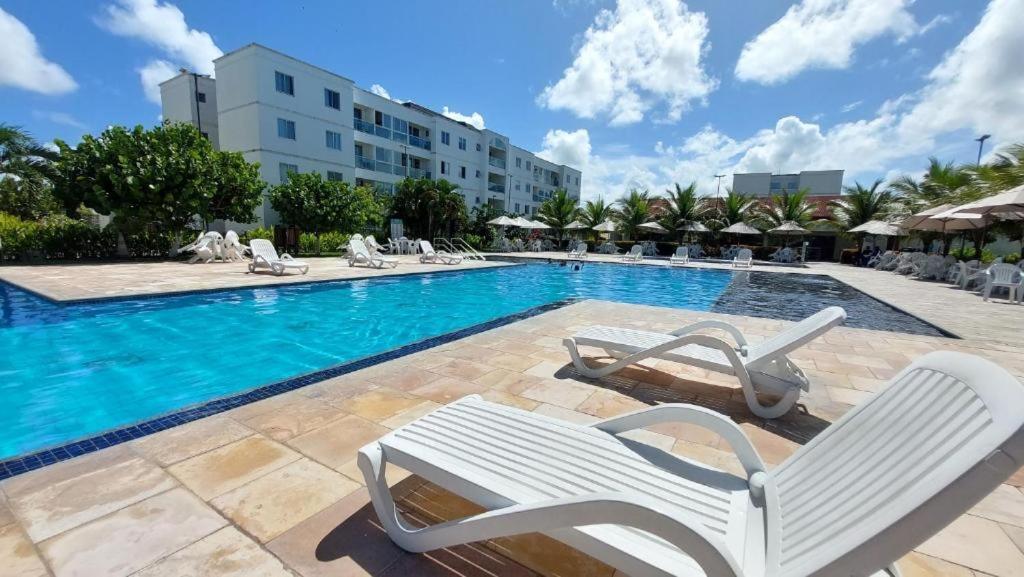 Resort Em Porto De Galinhas - Terreo Com 03 Quartos Com Suite Top- Condominio Palm Village Acqua 外观 照片