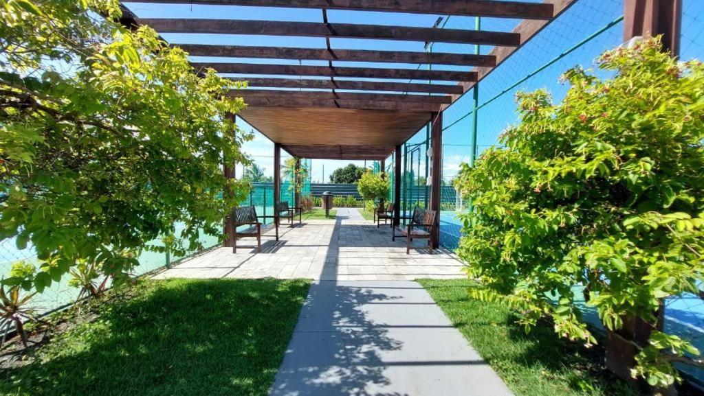 Resort Em Porto De Galinhas - Terreo Com 03 Quartos Com Suite Top- Condominio Palm Village Acqua 外观 照片